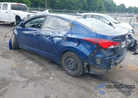 2016 Hyundai Elantra Se from USA, damaged, VIN 5NPDH4AE0GH684332